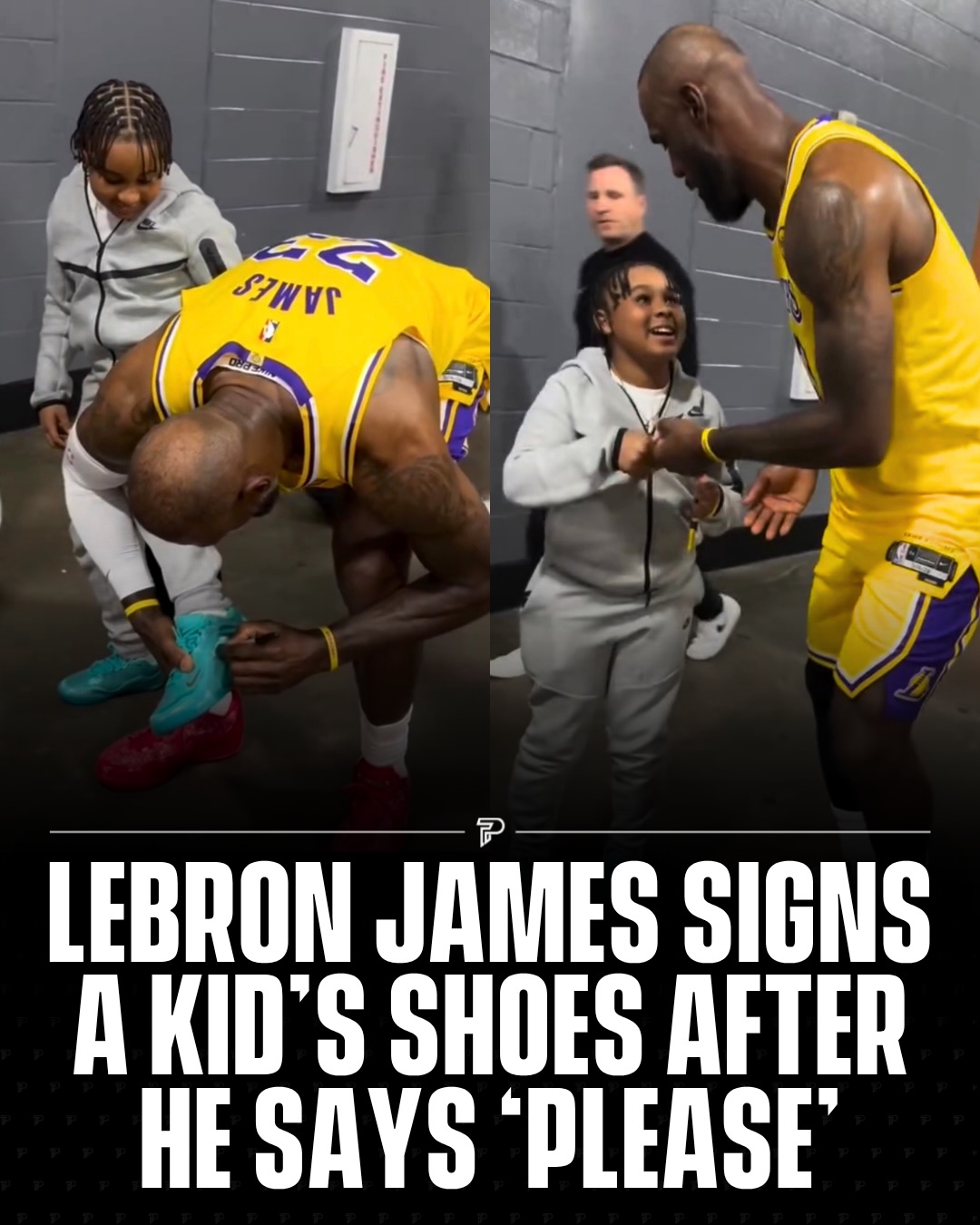 A simple “please” went a long way. LeBron James made this kid’s day by signing his shoes ❤️

A great reminder that manners still matter.

Via: @imfromthestead @justrodneyoneal 

#wholesome #pubity #viral