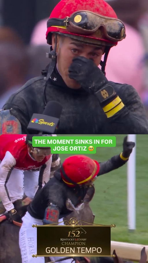 From chasing it to living it, this is what it means for Jose Ortiz! 🏆