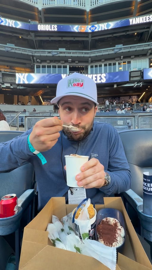 The most special #FeedBob episode of them all… The @yankees dessert trio… special stuff