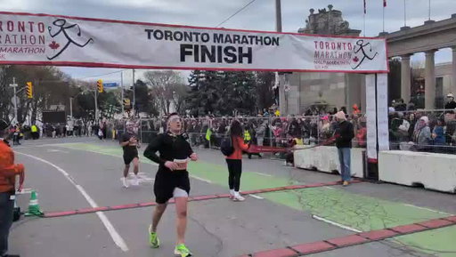 WINNER of 2026 Toronto Marathon congrats ❤️❤️❤️