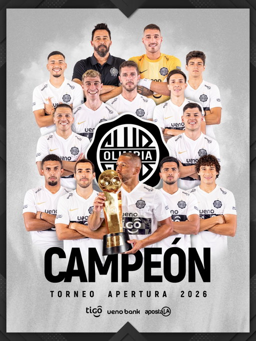La #CopaDePrimera es del Decano ⭐⚪⚫

En @defensoresapf, @elclubolimpia se corona como flamante campeón del #AperturaAPF2026 🇵🇾 y suma su estrella N°48 en el fútbol paraguayo.

¡Felicitaciones, Franjeado! 🏆