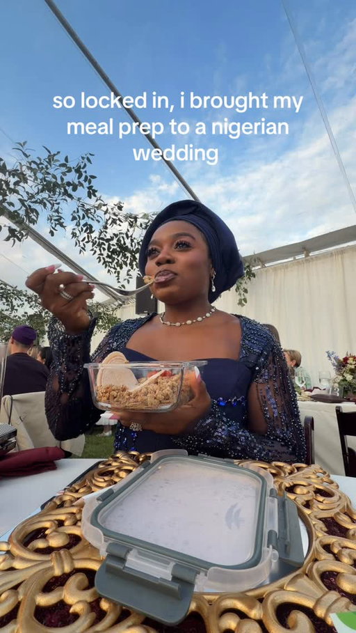 i rlly wanted the jollof rice :( 

#explore #mealprep #nigerian #wedding