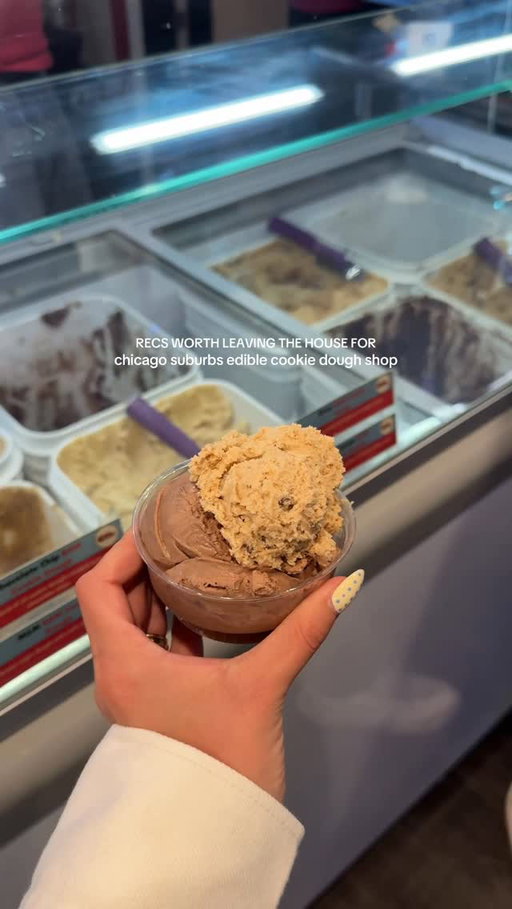 S’mores cookie dough, M&M, Oreo and more 🤤

This Chicago suburbs edible cookie dough shop has been around since 1994 and is such a fun dessert spot if you’re looking for something different.

They have 8 flavors of edible cookie dough and 24 rotating ice cream flavors - all made in house, from scratch.

📍 Cookie Dough Creations in Naperville, Illinois

#ediblecookiedough #napervilleillinois #chicagosuburbs #dessertspot #midwestfoodie