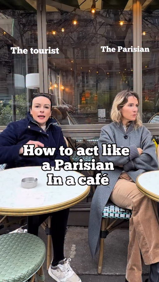 How to order a coffee in Paris ☕️🇫🇷 like a true Parisian.  What you should know as a tourist 👉🏻

Preamble: For us, going to a café is part of our culture—we’ve been going since we were little with our parents, then as teenagers, and throughout our lives.

Rule 1: Don’t chase the waiter. They’ll come… eventually.
Rule 2: One “bonjour” = 5 “excuse me.”
Rule 3: Make eye contact then wave  your hand only once. If it doesn’t work, then you’ll have to wait for 10 minutes.
Rule 4: Order fast. No small talk.
Rule 5: Confidence = service. Hesitation = invisibility.
Follow the rule and you will get your coffee fast! 

👉🏻BOOK YOUR TICKETS FOR MY SHOW: oh my God, she’s Parisian! Instead of comedy in English 🇬🇧 in Paris by a 🇫🇷 girl.
🔗 in my Instagram bio

👉🏻 BOOK CECILE’S SHOW IN NORWAY 🇳🇴 OSLO: Allô Norge. The stand-up committee in Norwegian by a French 🇫🇷 girl! ‼️ This Thursday BOOK YOUR TICKETS FOR: The HEADLINER another show by Cécile.

#parisian #parislife #visitparis #frenchhumour #parisvibes