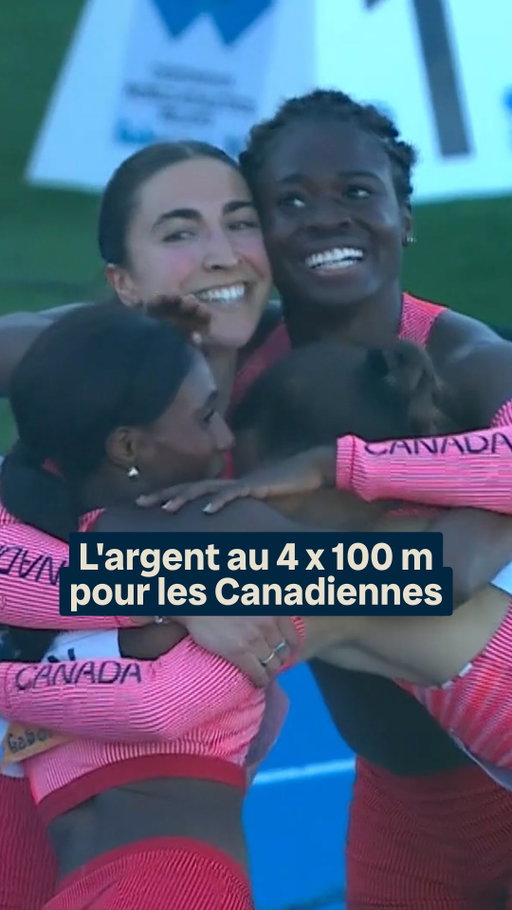 Ta réaction quand tu remportes l’argent aux Championnats du monde de relais en athlétisme! 🤩
C’est un record canadien 🇨🇦 pour Sade McCreath, Audrey Leduc, Marie-Éloise Leclair et Donna Ntambue au Botswana 🔥

#athletisme #teamcanada #relay #worldchampionships