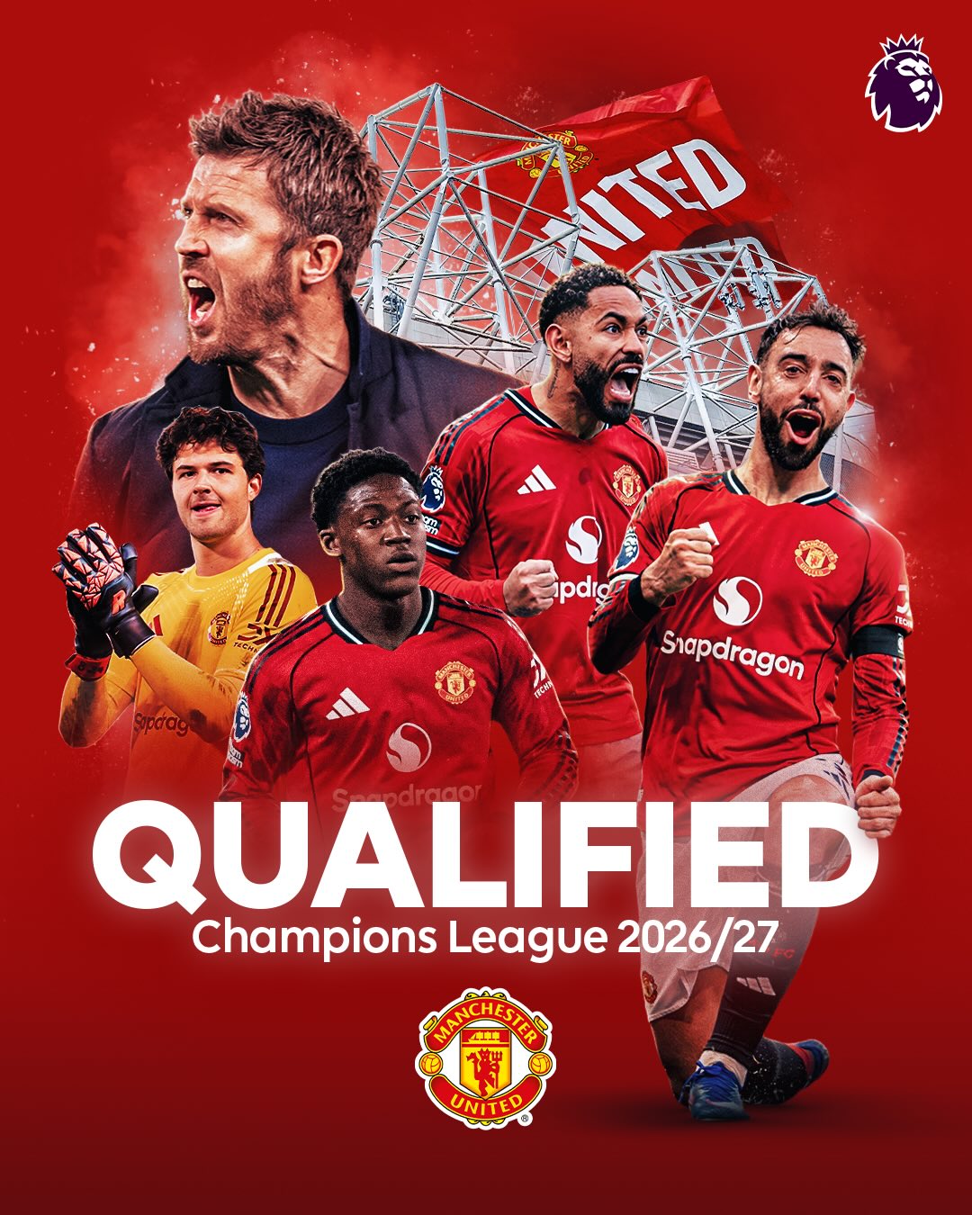 Man Utd are back in the Champions League 👏