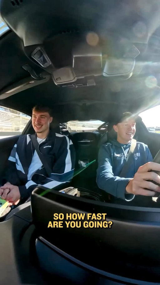 Just a couple of young guys out for a Sunday drive. 🤝