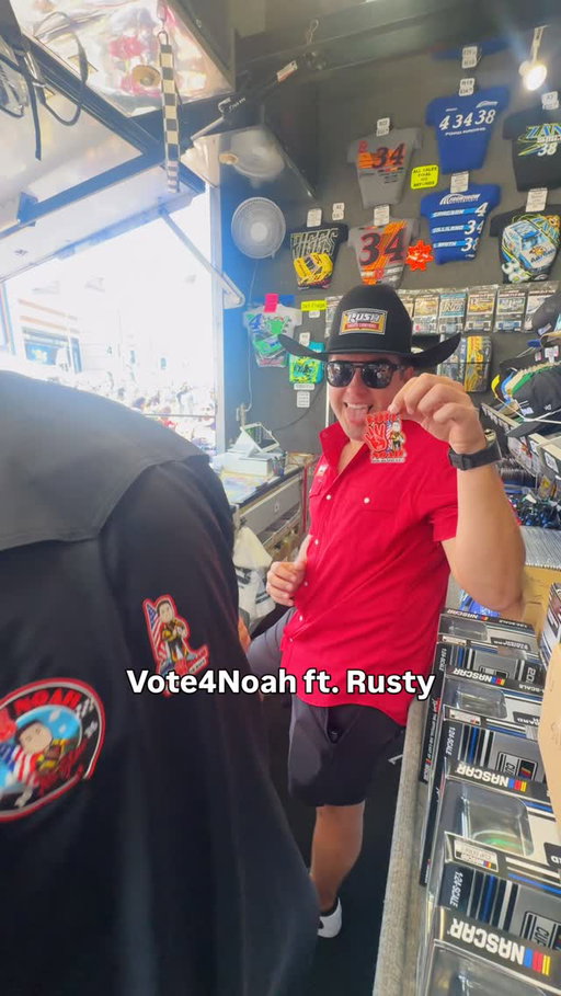 Rusty says Vote4Noah