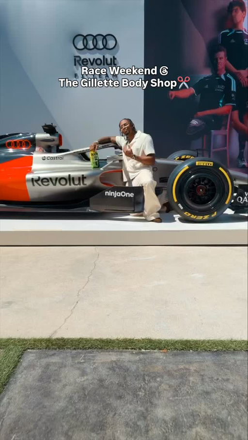 We pulled up with precision 🏁✂️ cheers to everyone who stopped by the Body Shop ahead of race weekend! @audif1