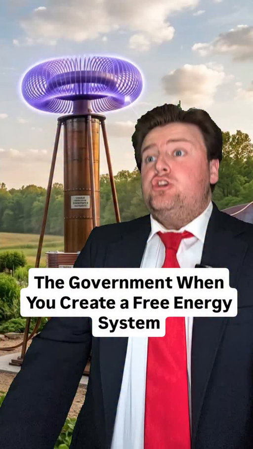 If the Energy is "Free" how do we make money? 🤔

#comedy #funny #freeenergy #nikolatesla #reels