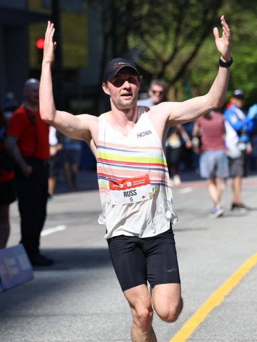 Calling your Canadian Champion👑

Making his marathon debut, Russell Pennock from Canada runs 2:22:33 at the BMO Vancouver Marathon, only 30 seconds away from the overall champ.
 
Find your results online and celebrate!

Results: bmovanmarathon.ca/results-2026

Photos: bmovanmarathon.ca/photos