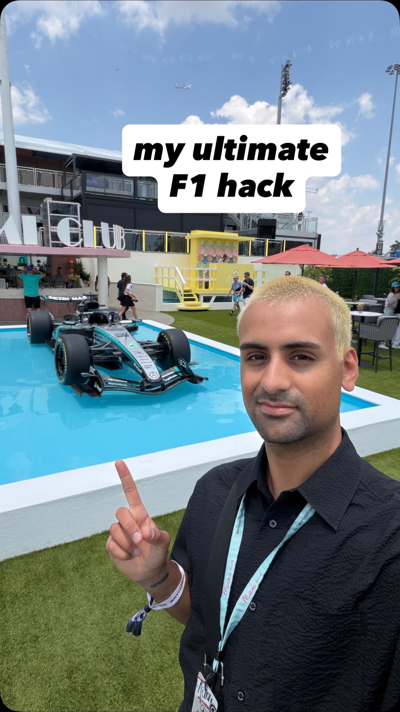 It's my first @f1 Grand Prix race, and I had a lot to learn. 

So I used @meta.ai to learn all about the team I'm cheering on… @mercedesamgf1 including finding out facts about the racers themselves, the team's performance, and how the fans are feeling - as well as finding the best merch 👀 

Plus, being in Miami for the first time, the Meta AI app was great for finding the best spots based on what real people are actually talking about and loving. Make sure you download the app and check it out! 

FYI, these are AI-generated suggestions. None of these restaurants have sponsored or endorsed Meta AI, and Meta isn’t affiliated with any of them. 

#MetaPartner #ad #tech #miami #f1
