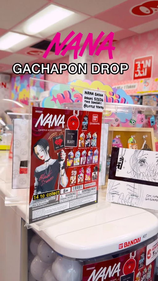 NANA GACHAPON DROPPED AT LITTLE TOKYO TODAY!! 🍓✨

Does anyone have trapnest? I got a bunch of dupes to trade! 💗

#nana #anime #gachapon #littletokyo #girlygirl