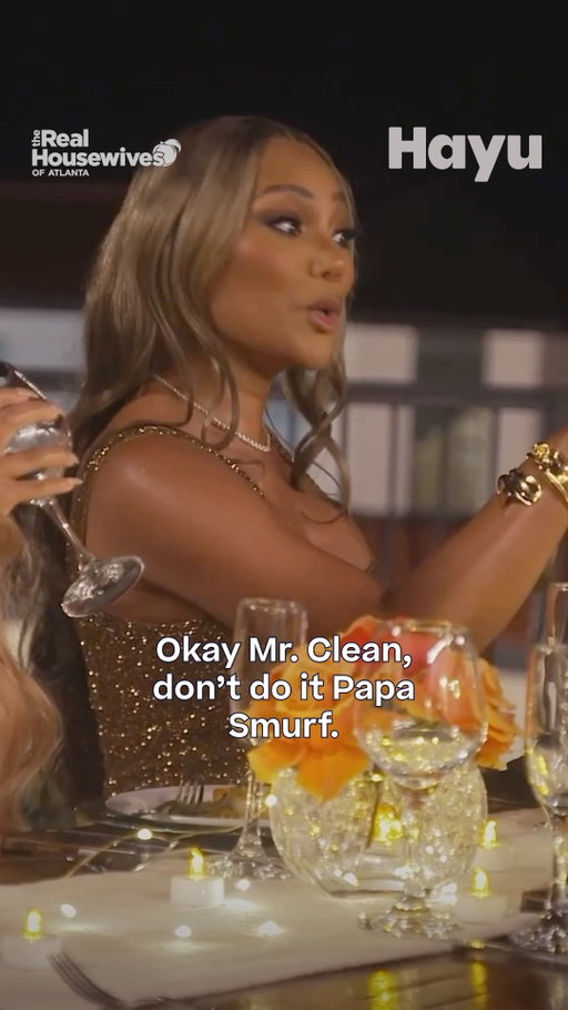 So there's this instantly iconic read off. #RHOA