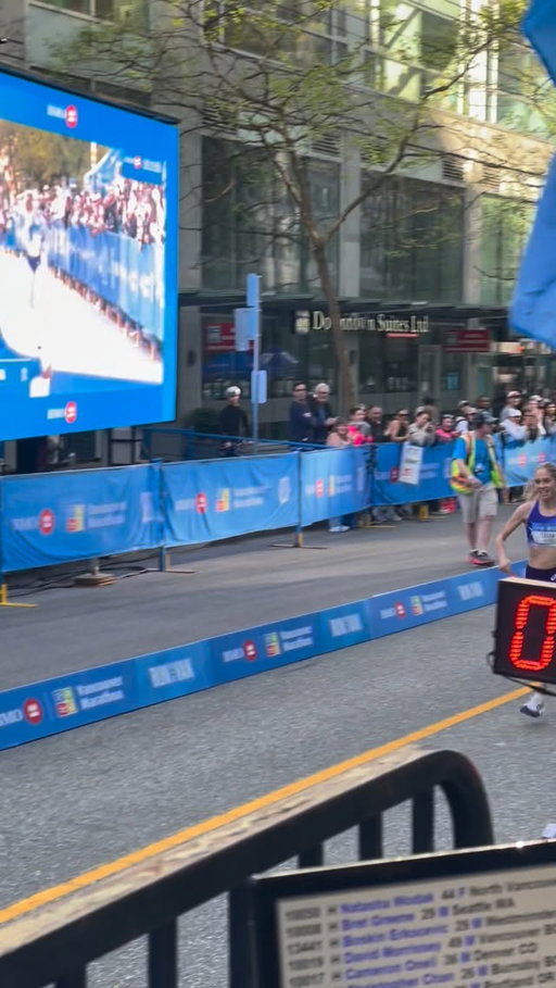 I love this sport. I love this community. I love this work. Today was a good day ❤️

Thank you @bmovanmarathon for hosting me for a fabulous fourth year of livestream and finish line coverage alongside the legendary @scottrintoulpro and Steve King!

Big shoutout to the WOMEN who saw today’s forecast and said “bet”. @tashawodak @daynapid @mikky_irene rewrote the record books in style today under ridiculous conditions, and I couldn’t be prouder of this #girlpower !

More to come…. 🫶🏼