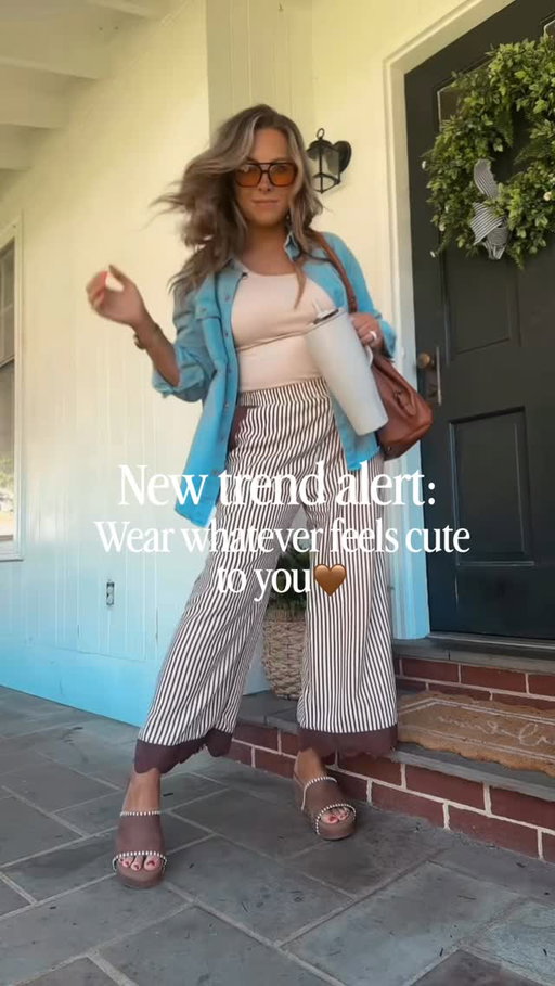 My favorite trend🙌🏼 I’m a busy mom of 3 who loves this job but to be honest, most of the time, I have no clue what the latest trend is or what’s in for 2026, but I can tell you I will always wear what makes me happy and keeps me comfy, even if it’s a style from 2016! So I’m so thankful you are here following along with me🤎
#amazonfashion #momstyle #comfyoutfit #springfashion #momswithstyle