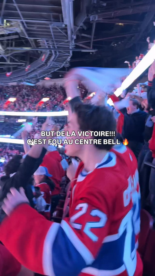 BUT DE LA VICTOIRE!!! C’EST FOU AU CENTRE BELL 🔥

GAME-WINNING GOAL! IT’S INSANE AT THE BELL CENTRE 🔥

#centrebell #montreal #canadiens