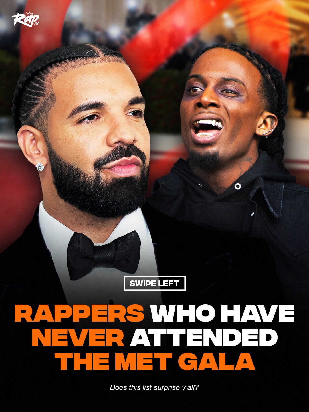 These are some rappers who have never attended the Met Gala‼️👀

Does this list surprise y'all⁉️