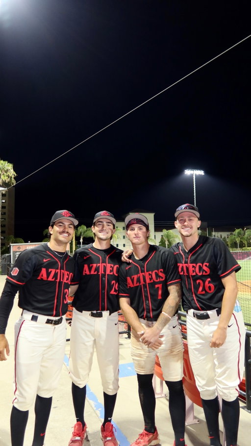 SDSU stereotypes are indeed confirmed 

#sdsubaseball #sdsu #d1baseball #ncaabaseball #collegebaseball 

🟠 hosted by @kianaflory + @emilyyraelynn 🟠