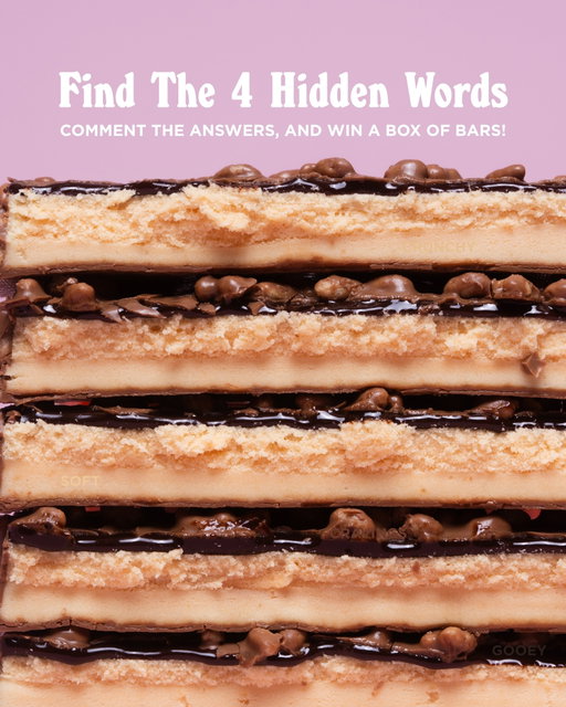 Can you find the hidden words? 3 people with correct answers will get a box in the flavor of their choice ✨Winners will be announced on our story.

#barebells