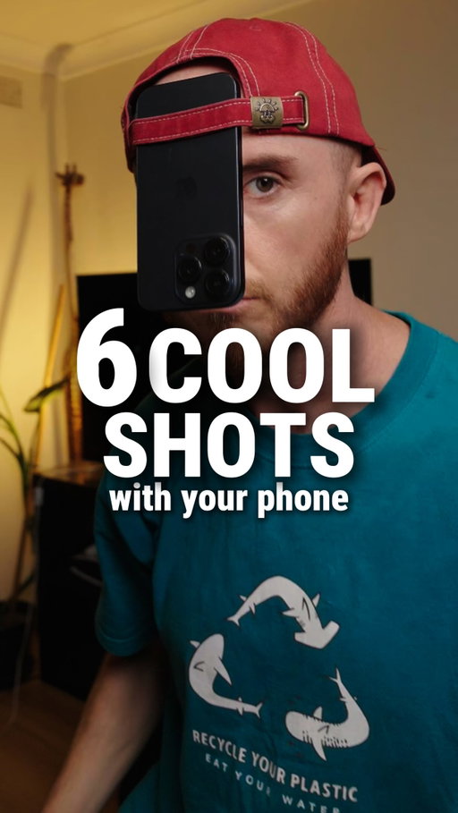 6 cool shots you can do with your phone!
Just be creative and use whatever tools you have at home. 

Follow me for more content creator film tips!

And as always, shoot me a dm if you need any help.

#content #video #help #iPhone #tutorial