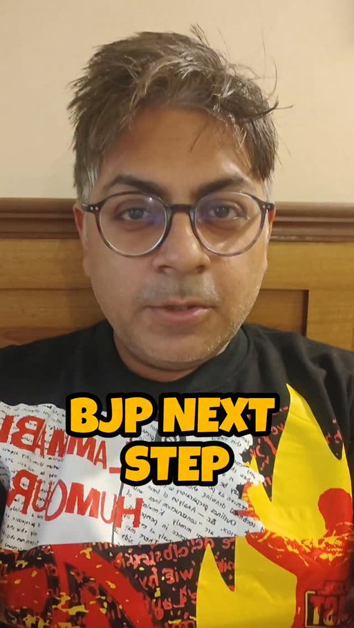 BJP's next step... | Upcoming Shows 

Hyderabad - 9th May at Comedy Theatre Gachibowli
Bengaluru - 10th May at Comedy Theatre Indiranagar
Gurgaon - 15th May at DLF Laugh Store, DLF Cyberhub
Noida - 16th May at Laugh Casa, RCube Mall
Delhi - 17th May at Comedy Theatre Delhi, Hauz Khas Village 
.
.
.
Link in Bio
.
.
[Bengal Elections, BJP,  Indian Politics , Satire, News, Mamata, Modi , Didi, Indian Comedian, Desi Comedy]
#bengalelections #humour #bjp #indianpolitics #satire