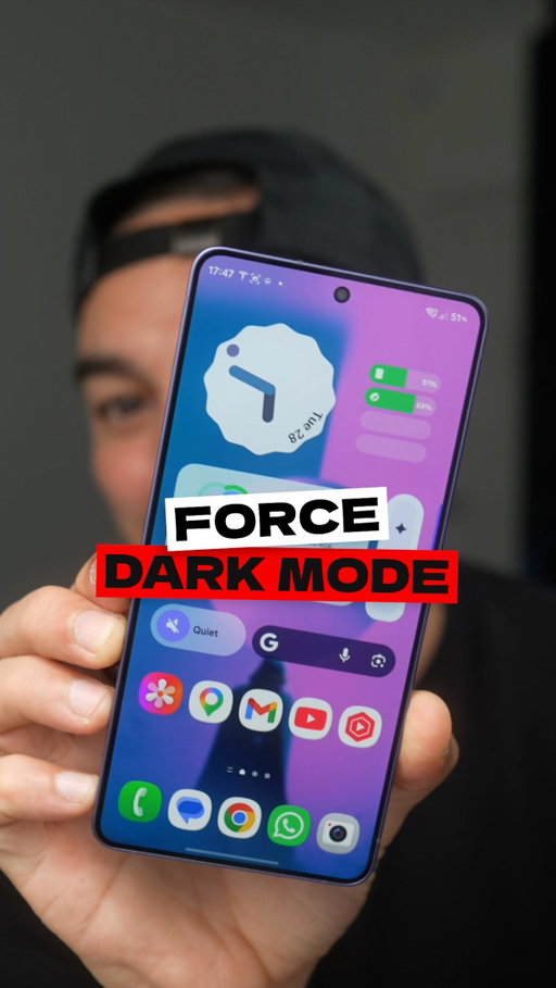 Dark mode on EVERY app?
Even the ones that don’t support it 🔥
#samsunggalaxy #tech #TechTok #FYP #foryoupage