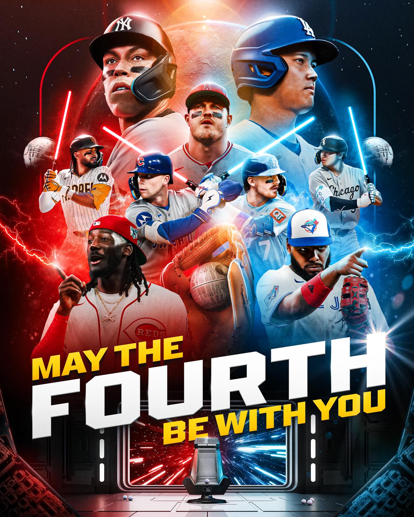 Well hello there. 

Happy Star Wars Day to our fans across the galaxy.