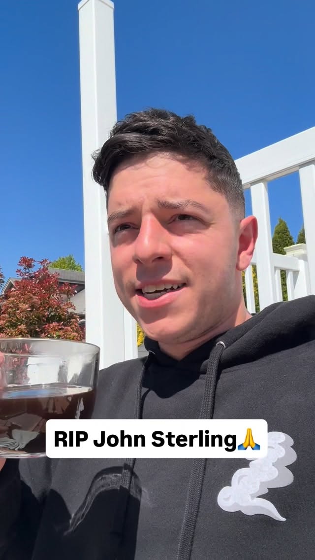 RIP to the voice of the Yankees. The legendary John Sterling 🙏