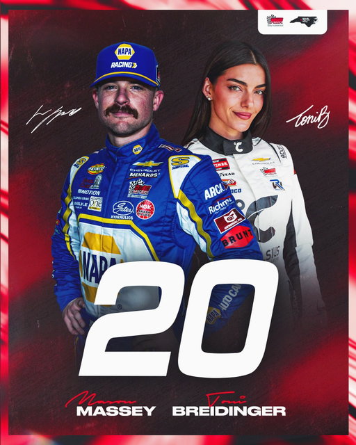 Our historic No. 20 makes its @nascar_trucks debut at Watkins Glen!

Welcome @tonibreidinger & @mason_massey to the MHR team!👋