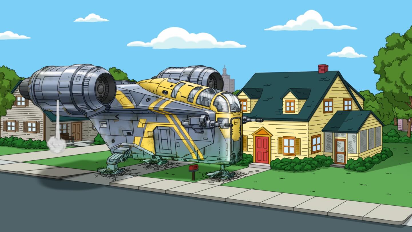 The Force is strong on Spooner Street. Stay tuned to find out why 👀

Stream Family Guy now on Hulu and Hulu on Disney+ and don’t miss Star Wars: The Mandalorian and Grogu only in theaters and IMAX May 22.