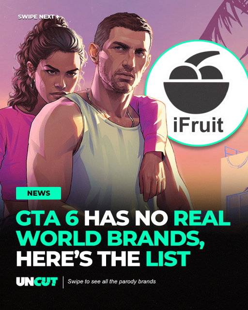 Take-Two says GTA 6 won’t include real-life brands, sticking to its parody-style world 🎮⁠
⁠
The CEO confirmed there won’t be real brand partnerships, meaning the game will continue using fictional versions instead of actual companies despite the massive money opportunity 🔥⁠
⁠
What do y'all think⁉️👀