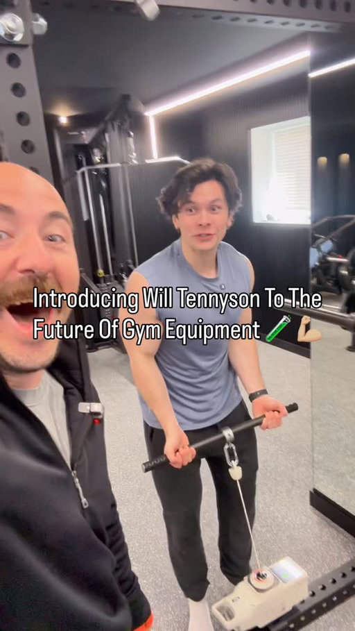 The world is still completely unaware that digital resistance exists and gyms all over the world will soon be full of it (like it or not.)

When I recently visited @willtenny home gym, I brought a goodie bag to show him what the hype was about.

#homegym #garagegym