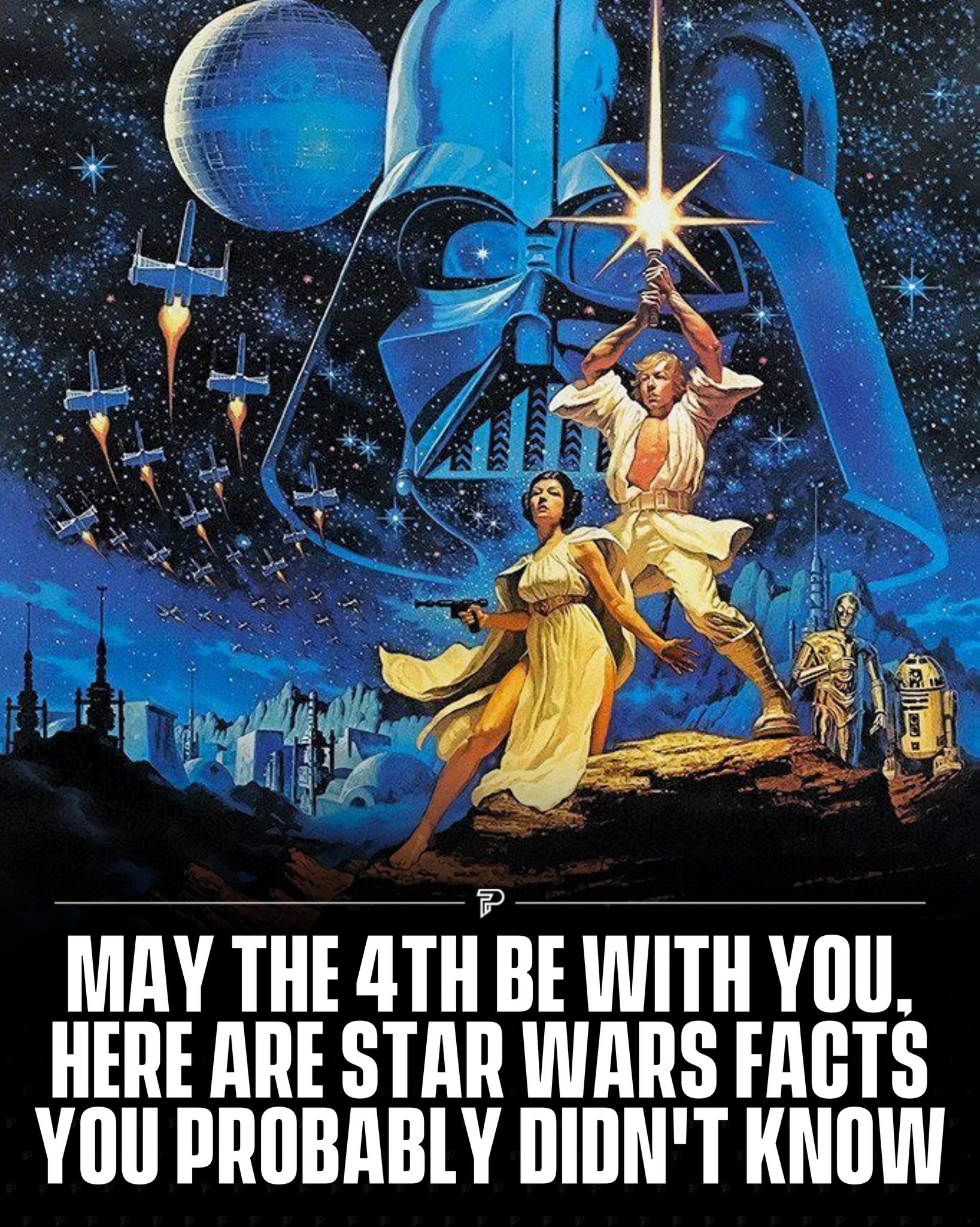 Today is Star Wars Day, May the 4th be with you ⭐ It started as a fan pun and somehow turned into a global celebration, a perfect excuse to revisit one of the most iconic franchises ever created. The behind-the-scenes stories are just as entertaining as the films themselves.

What’s your favorite Star Wars movie or character? 👀

-
#pubity #viral