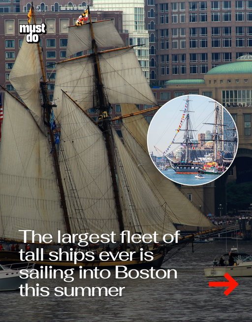 This is going to be massive.

Boston Harbor is set to host the largest fleet of tall ships the city has ever seen this July as part of Sail250, a once-in-a-generation event celebrating America’s 250th anniversary.

Dozens of ships from around the world, including massive vessels with masts over 200 feet high, will take over the harbor from July 11 to July 16.

The event will feature a full Parade of Sails, chances to board and tour the ships, and fireworks to open and close the celebration.

It’s expected to be the biggest maritime event ever held in New England, surpassing even the largest major tall ships gathering.

Media via Shutterstock/@sailboston

#mustdoboston #bostontallships #boston250