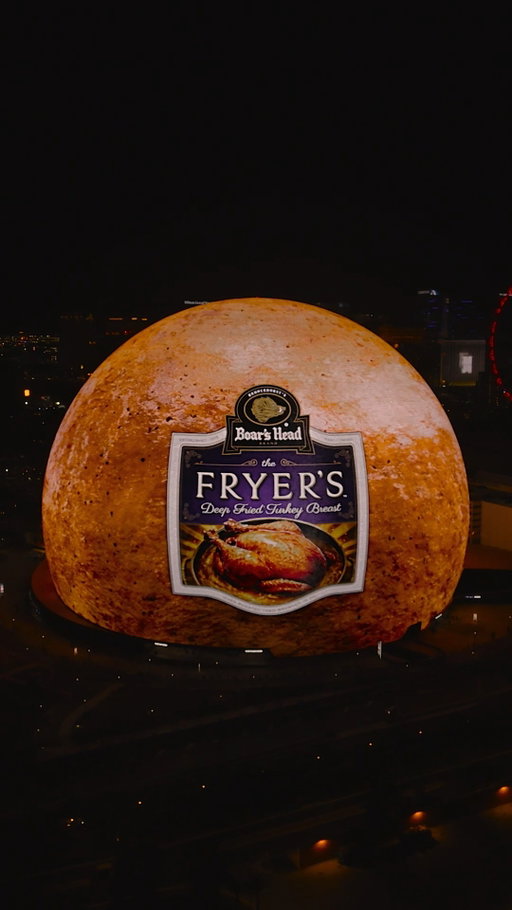When it’s this good it belongs on the biggest LED screen. Head to the deli for your next Boar’s Head® favorite. @spherevegas
