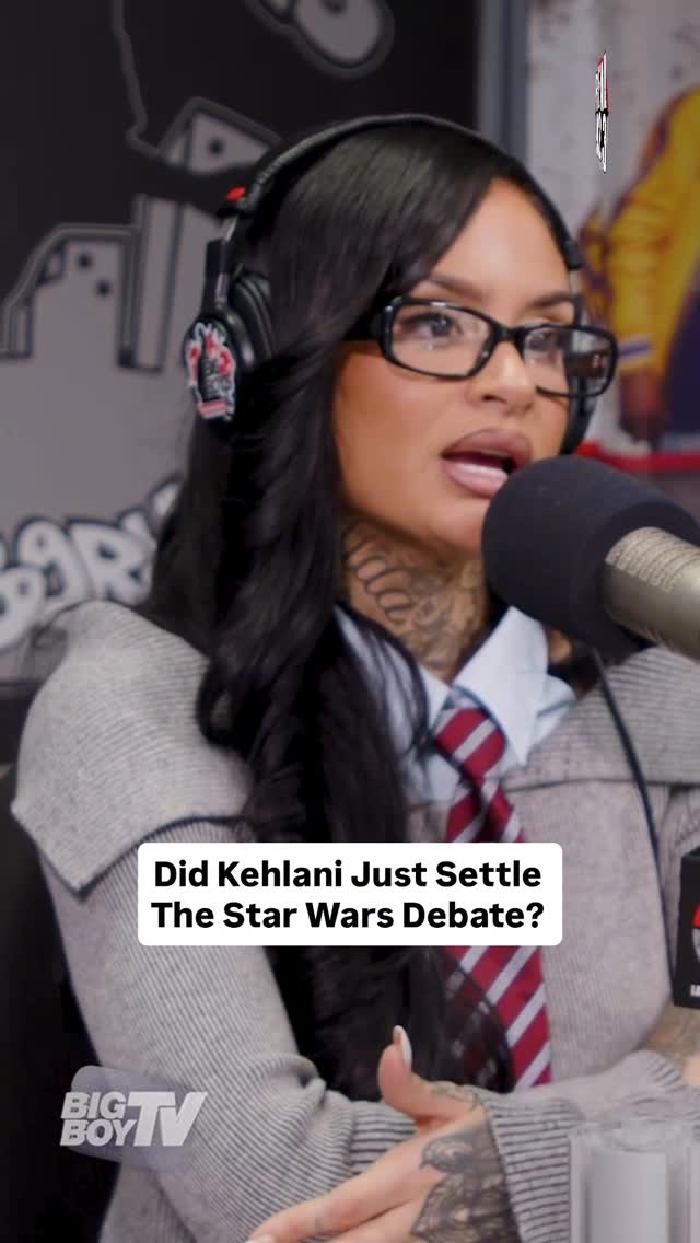 May the 4th be with you! 🌌 Celebrating Star Wars Day the right way in the Neighborhood! ☺️⚔️

Kehlani is standing ten toes down for the classics, but she kept it 100 on why the younger generation thinks the new CGI movies are better‼️🪅

Do you ride with the OG classics or the crazy new visuals? 🛸 ⬇️ 

Full convo link in @BigBoy’s bio, watch on YouTube via BigBoyTV 💥