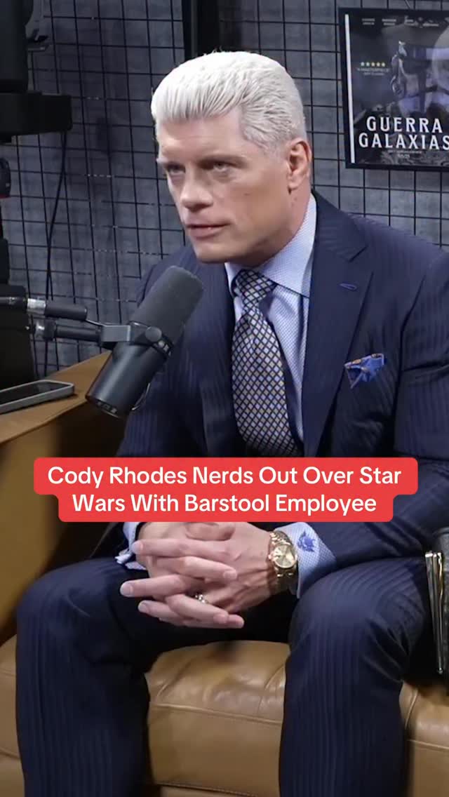 No one loves Star Wars talk more than Cody Rhodes