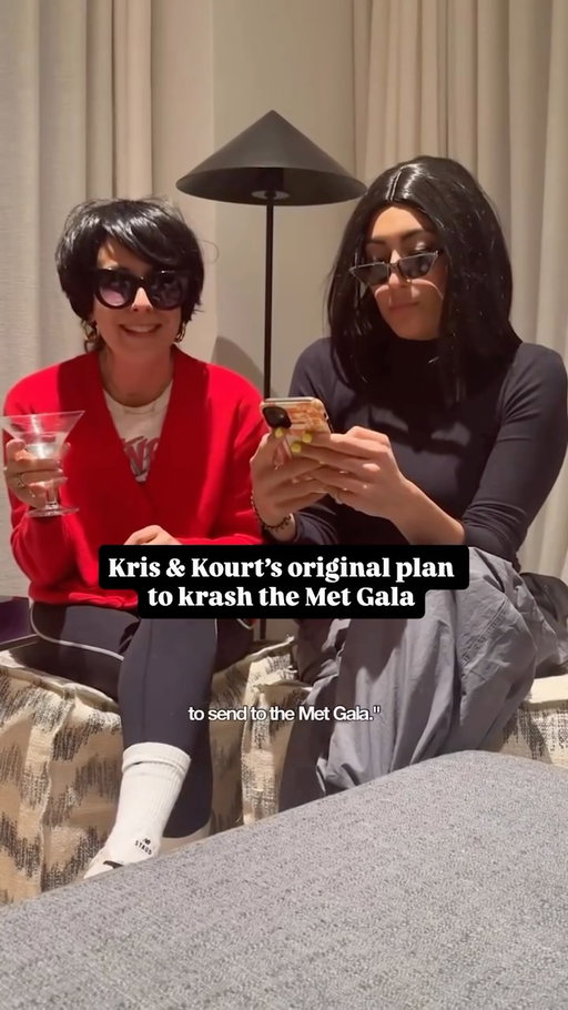 Cheers to the Met Gala, dolls!🍸🖤

#krisjenner #kourtneykardashian #kardashians #metgala #comedy