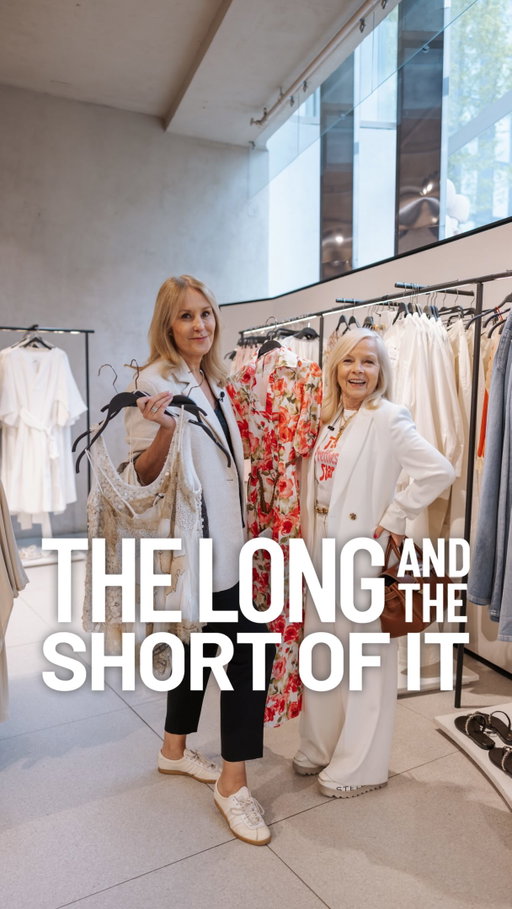 THE LONG & THE SHORT OF IT IN ZARA

 Luxe for less is key this spring in @zara . Here are what @middleagedmix and @nadinebaggott chose as their favourite looks

 

·  ZW Collection Cape Shirt Dress £49.99

·  ZW Embroidered Camisole £49.99

·  ZW Collection Cream Lace Trim Camisole £29.99

·  Sequin Midi Sheer Dress £39.99

·  Beaded Clutch Bags both £59.99

·  Sarouel Trouser in Ecru £27.99, matching sleeveless Balloon Top £25.99.

·  Asymmetric Hem Printed Dress£39.99

·  White Disc Top Vest £27.99

·  Chocolate Brown Short Dress with inbuilt belt £45.99

·  Pink Linen Mix Balloon Sleeve Dress £79.

·  Metallic Pink Mini Faux Leather £25.99

·  Pink Rose Print Shirt Dress £39.99

·  Mosaic Printed Tunic Dress £49.99.