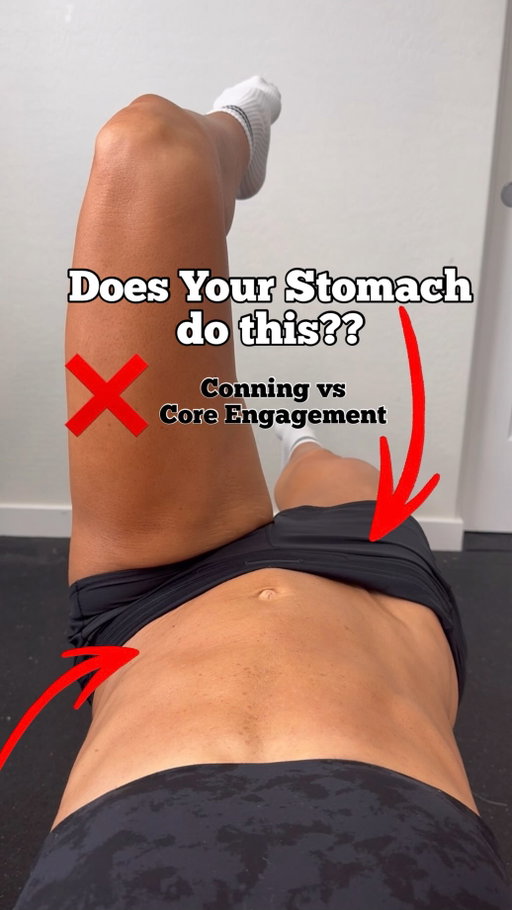 Let’s crack this misunderstanding wide open! But first, my Diastasis Recti Core Guide that addresses this step by step with education and workouts is 30% OFF til Wednesday at Midnight! 

Code: 𝐋𝐎𝐕𝐄 
You can Drop LOVE I’ll send it your way.

I also cover breathing & bracing the core alone in my free core breathing series as well. Drop 𝐒𝐔𝐏𝐏𝐎𝐑𝐓 I will send the info for both your way! 

➡️Now to business- One of the most common questions I get asked is “ I can’t tell if I have a Diastasis Recti or if it’s just fat. How do I know if I engage my core correct? 

Here’s the truth:�Whether your stomach is lean or has a layer of fat, if it’s pushing up and out during movement, that’s a sign of uncontrolled abdominal pressure meaning your deep core isn’t engaging correctly. This can worsen core function &  is why you may see doming, a major indicator of diastasis recti. 

Think about it: when your limbs move away from your body, there’s actually more space for tissue (including fat) to spread out. So if your stomach is still pushing up &  out during those movements, it’s a strong sign that your deep core needs attention to truly see belly improvements. 

𝐇𝐞𝐫𝐞’𝐬 𝐰𝐡𝐚𝐭 𝐭𝐨 𝐟𝐨𝐜𝐮𝐬 𝐨𝐧:
1. Master 360° breathing�Inhale to fill your ribs, belly, and back with air; exhale naturally. Learn to notice rib flaring and ab-gripping as both can block proper 360° breathing. 

2. Learn to brace your deep core�Pelvic floor lifts gently as you wrap the transverse abs in & the ribs in & down. This is the brace you’ll use during strength training and daily movements whenever you’re working against resistance. (ie. Moving furniture, picking up a kid) 

3. Progress your deep-core training intentionally�Start with beginner deep-core work, then move into intermediate & advanced as your control improves. You can be incredibly strong & active yet still have a weak or uncoordinated deep core creating a rounded belly, back pain, or leakage from uncontrolled pressure. Don’t be scared to film yourself to see what YOUR  core is doing during core work! Ex- is the belly button pus