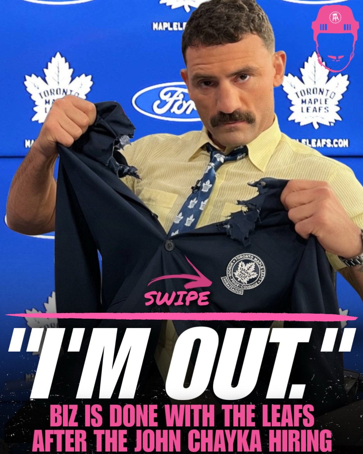 🚨BREAKING: BIZ IS OFFICIALLY DONE WITH THE LEAFS AFTER THE HIRING OF JOHN CHAYKA🚨