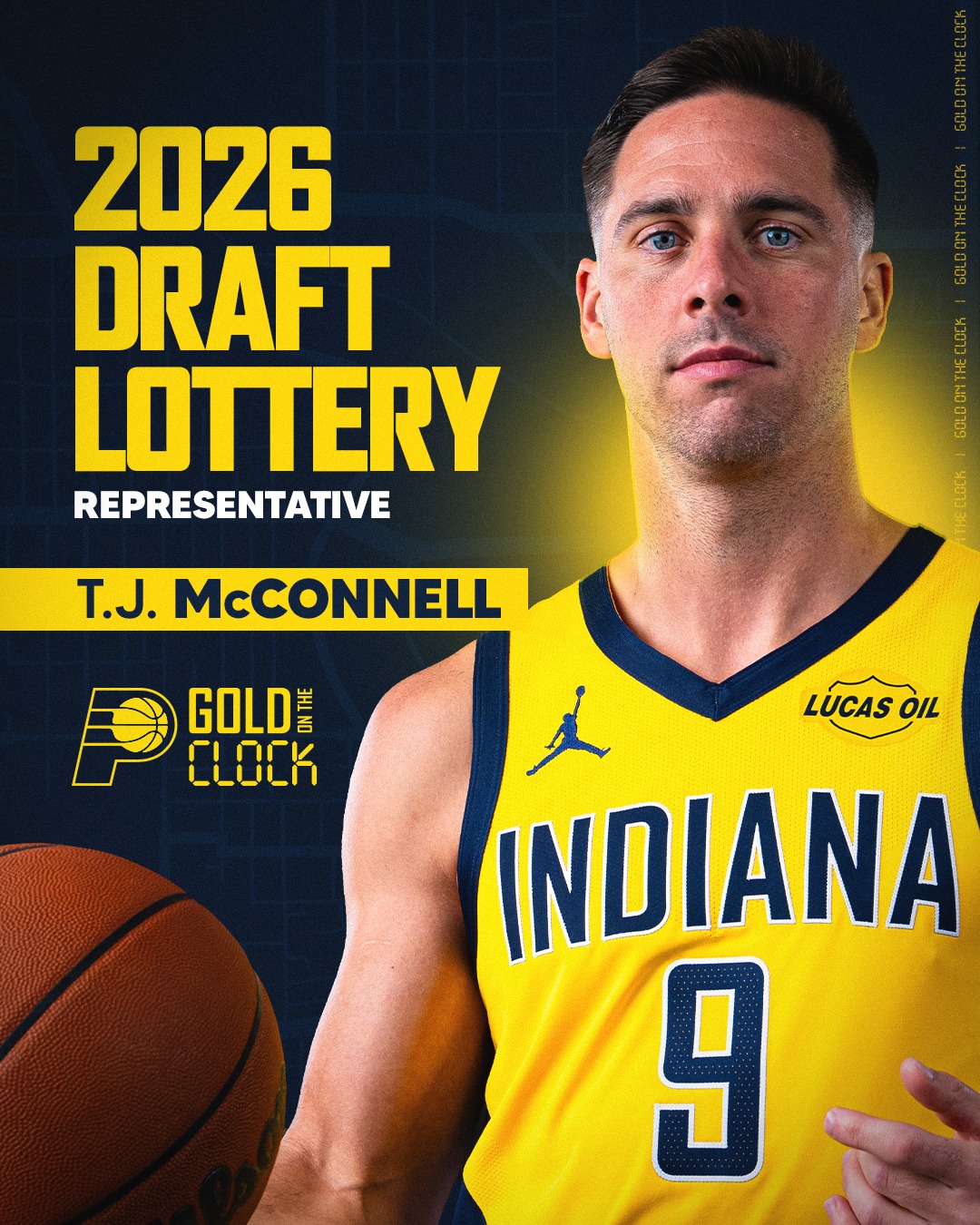 @tjmcconnell will be our representative at this year’s Draft Lottery 🙌
