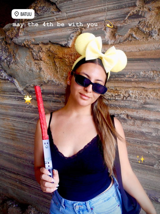 in a galaxy far far away… ✨🌌💫 

are all these yummy treats! 😝 wanna spend next MAY THE 4TH in galaxy’s edge at hollywood studios??! visit the link in my bio for a free quote on your dream vacation! 🤩

#maythe4th #hollywoodstudios #batuu #galaxysedge #starwars