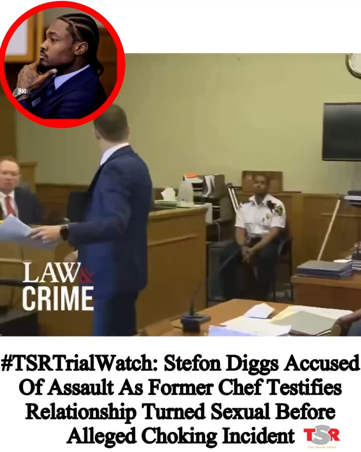 TSR Staff China! @China_lovelace
_________________________ 
Former NFL player #StefonDiggs is facing serious allegations as new testimony continues to unfold in court. His former chef, #JamilaAdams, took the stand in a Massachusetts courtroom and described their relationship as “complicated.” She testified that they initially started as friends, but said it later “became sexual.” _________________________ 
According to Adams, the two would regularly spend time together before Diggs offered her a job in February 2025. She told the court she moved in with him and was paid $2,000 a week to cook meals. Adams further alleged that in December 2025, Diggs assaulted her, claiming he smacked her across the face and attempted to choke her using the crux of his elbow. 
_________________________
Diggs’ attorney has denied the strangulation claim, maintaining that multiple people were inside the home at the time and that no one witnessed or heard any such incident. The case remains ongoing, with both sides presenting sharply conflicting accounts. SWIPE 📷 (@Lawandcrime) ✍🏾#TSRStaffAS