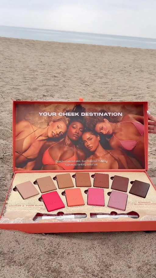 Welcome to Cheek Island 🏝️✨
Toasted cheeks, sun-kissed glow, and all the color you need.

Introducing the Cheek Thrills Bronze & Tone Duos
Each dimensional duo features a smooth satin cream and a buttery velvet powder in undertone-balanced shades.
Capri Cabana (Fair)
Maui Surf (Light)
Amalfi Coast (Medium)
Tulum Trip (Medium Tan)
Malibu Villa (Tan)
Fiji Beach (Rich)
Rio Carnival (Deep)

Thank you @morphebrushes for this dreamy PR package!

Available @sephoracanada @sephora 

@morphebrushes #MorpheArtistryCollective #MorpheBabe #ShowYourMorphe

CheekThrills BronzerDuo FaceTrio SoftGlam EverydayGlam BlushBronzer SeamlessBlend BuildableBeauty MakeupReels PRPackage