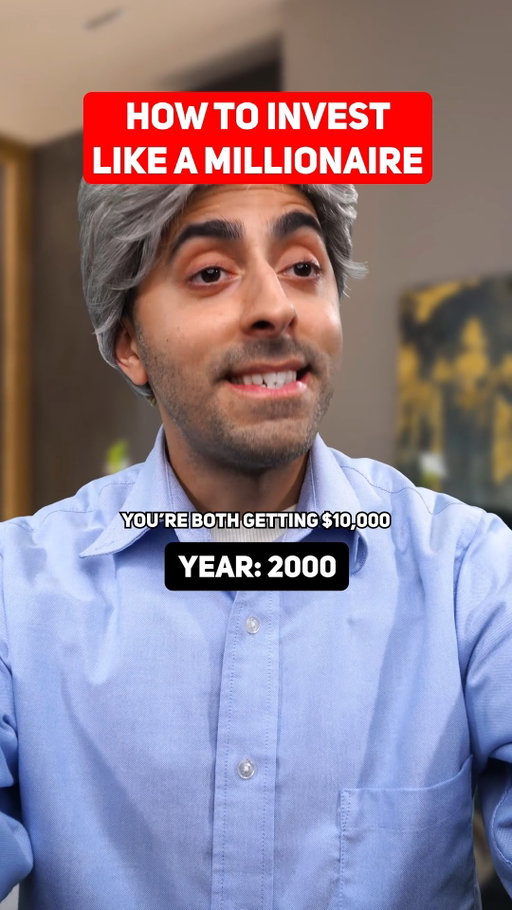 THIS is how millionaires actually invest. Comment “stocky” for up to $1,000 in stock.

TLDR: Risk management. You're going to see people get lucky by going all in on a single stock. This is the vast minority. Most people who do this lose money.

You can still invest in a higher risk manner, but keep it to no more than 10% of your portfolio (have fun with this). The rest should be in low cost index funds.

#finance #money #investing #personalfinance