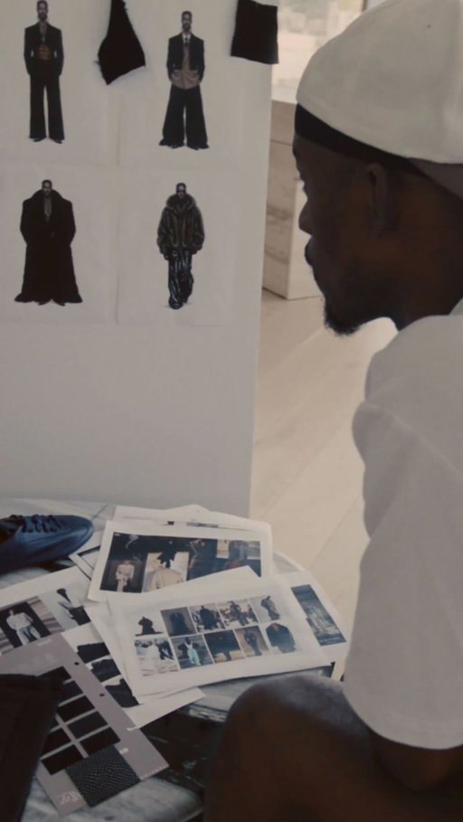 Fittings, final touches, and moments before the Met with @jimmybutler.