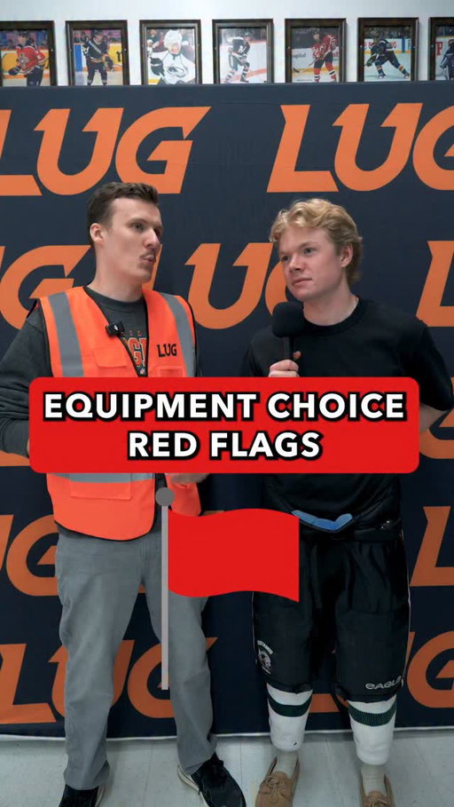 What hockey equipment choice is just a red flag??

#hockey