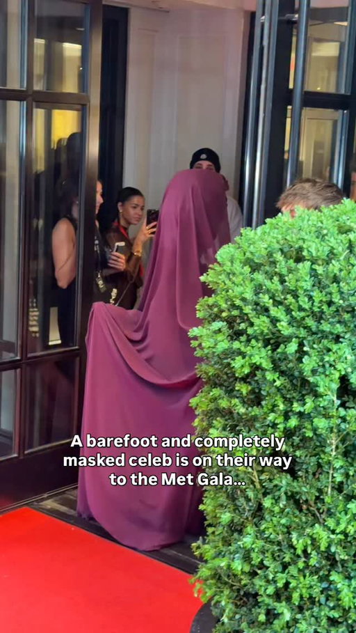 Any guesses on who it could be? 👀 #MetGala